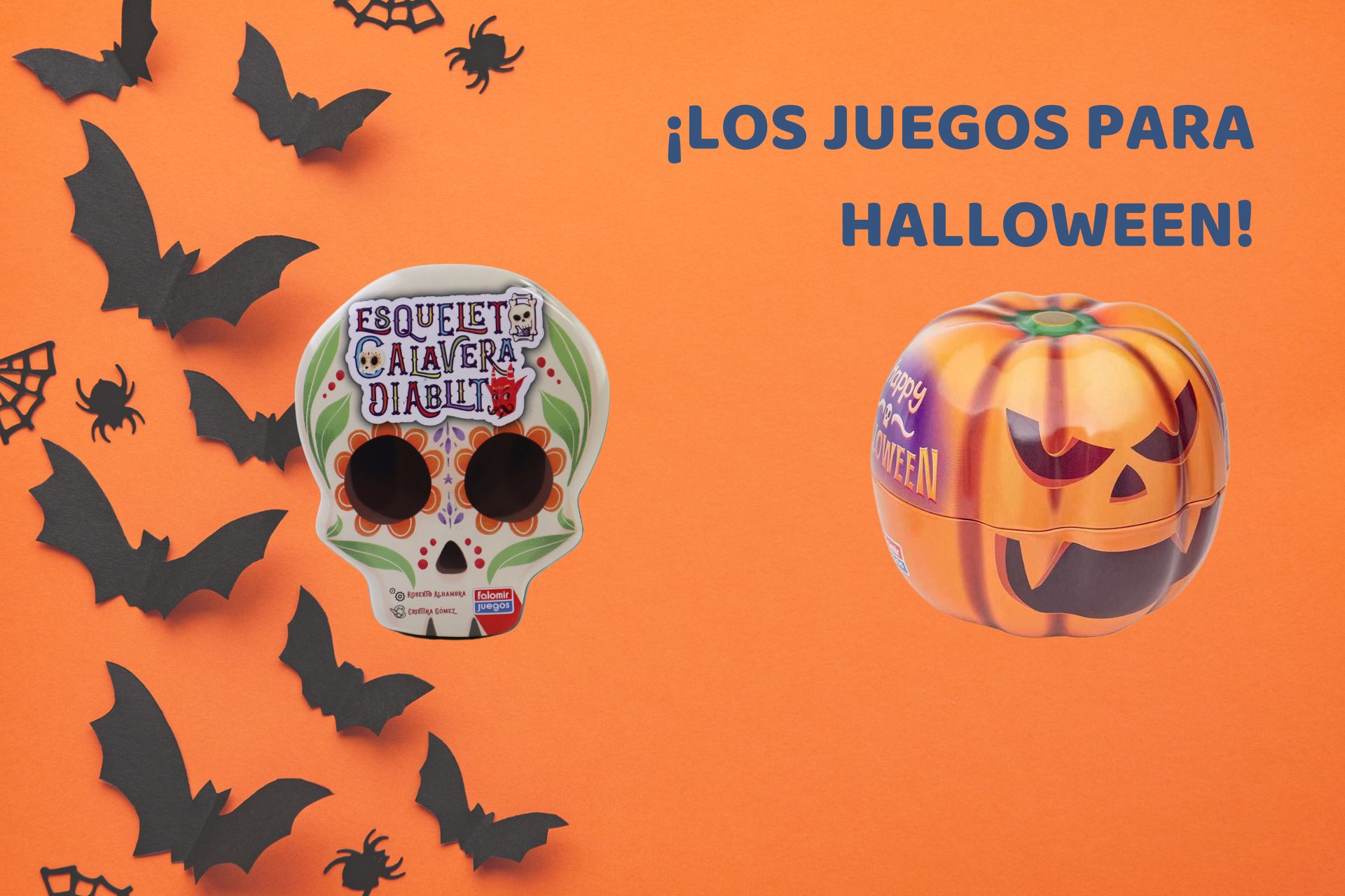 Disfruta de una noche de terror con el Happy Halloween y Esqueleto ...