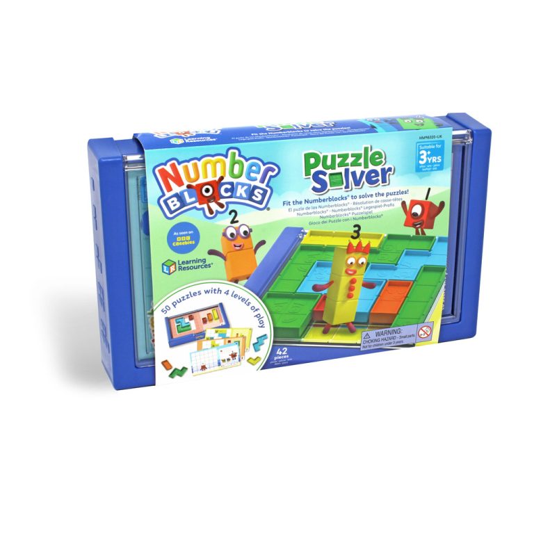 Numberblocks Puzzle Solver – Falomir Juegos